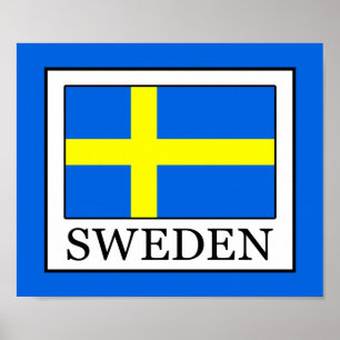 Schweden Poster