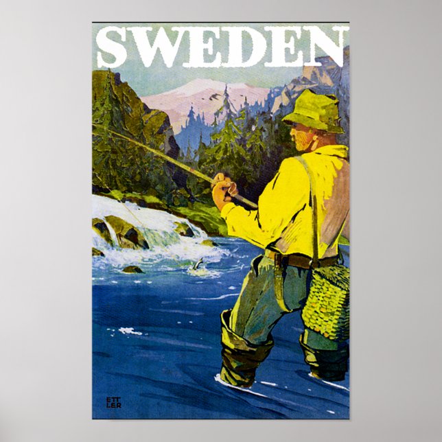 Schweden Poster (Vorne)