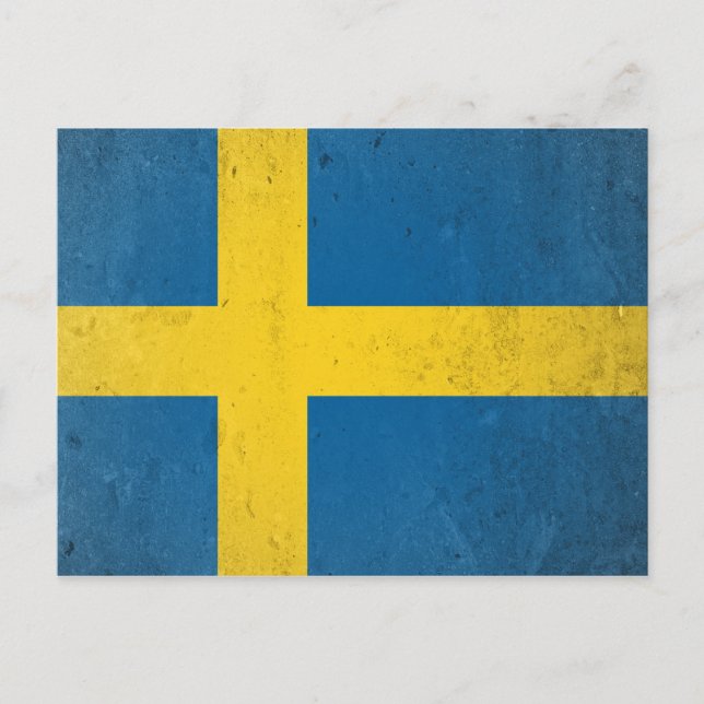 Schweden Postkarte (Vorderseite)
