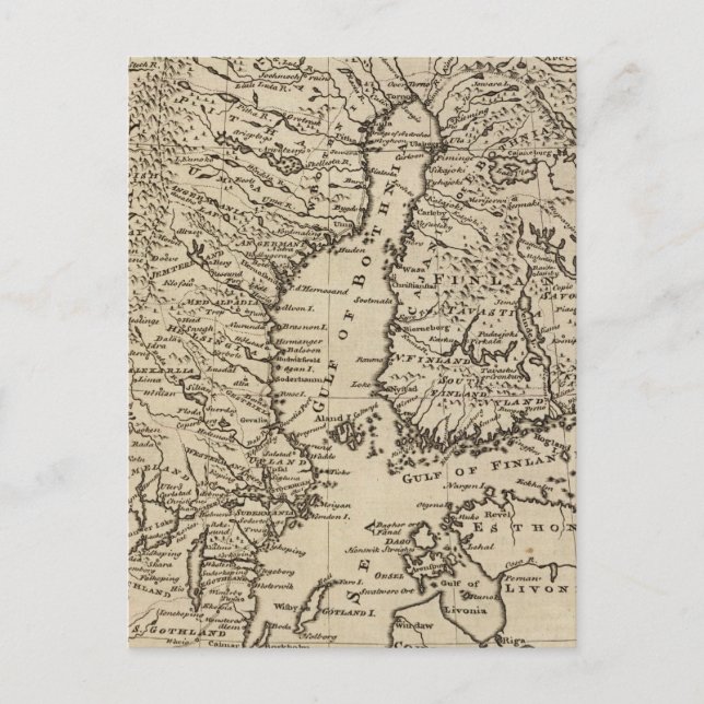 Schweden Postkarte (Vorderseite)