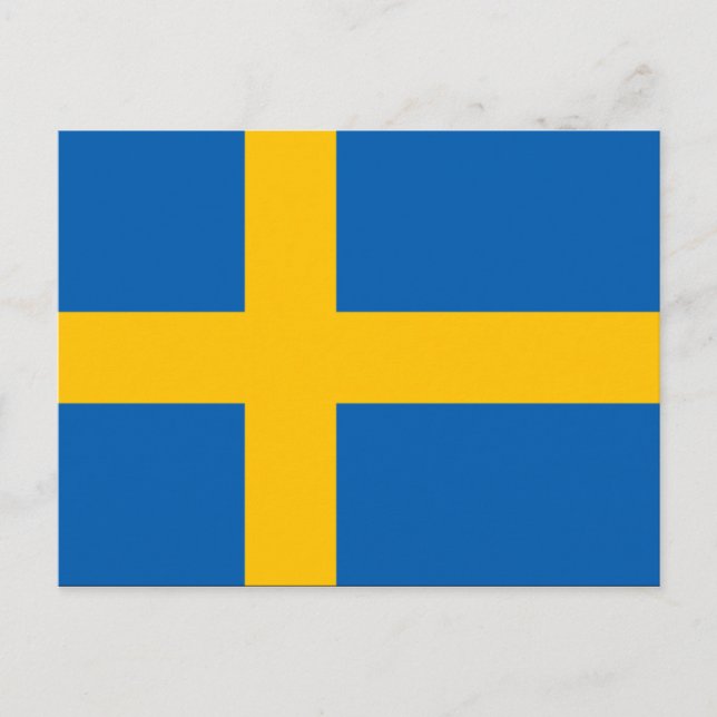 Schweden Postkarte (Vorderseite)