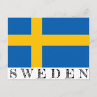 Schweden Postkarte
