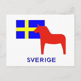 Schweden Postkarte