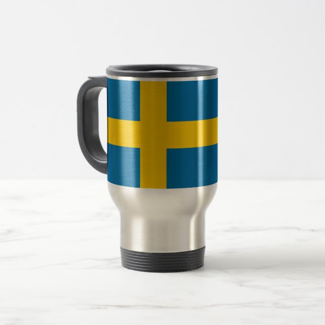 Schweden Reisebecher (Vorderseite Links)