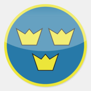Schweden roundel Aufkleber