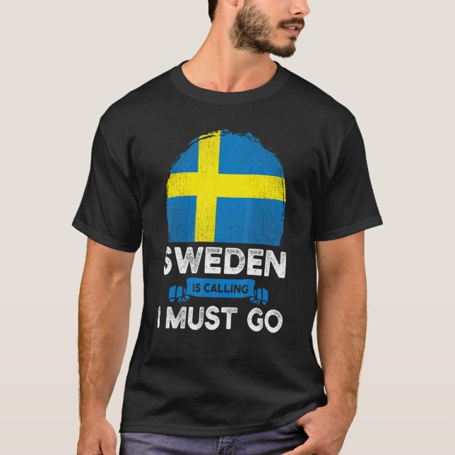 Schweden ruft an, dass ich die Wurzeln des schwedi T-Shirt (Vorderseite)