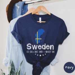 Schweden ruft an und ich muss T - Shirt gehen