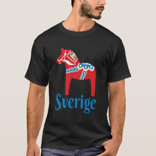 Schweden Schweden Schweden Schweden Dala Horse Dal T-Shirt