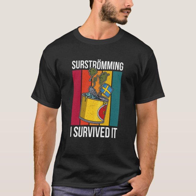 Schweden Schwedische Fischspezialität Surstromming T-Shirt (Vorderseite)