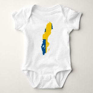 Schweden Se Baby Strampler