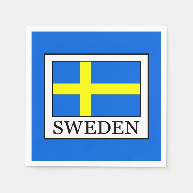 Schweden Serviette (Vorderseite)