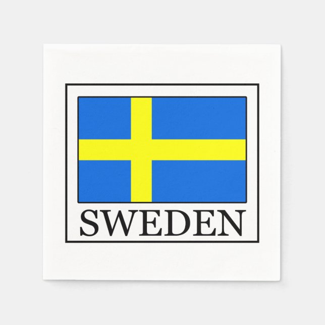Schweden Serviette (Vorderseite)