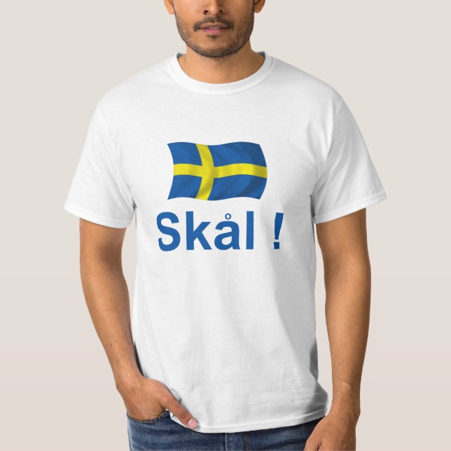 Schweden Skal! T-Shirt (Vorderseite)