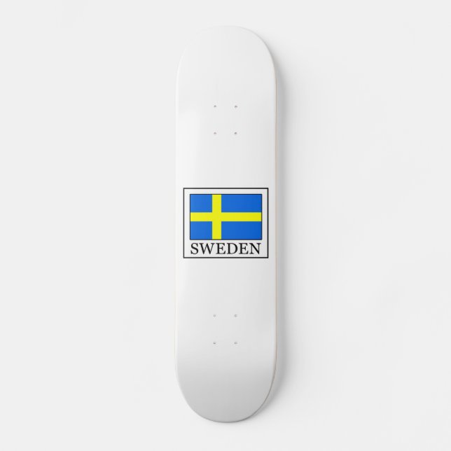 Schweden Skateboard (Vorderseite)