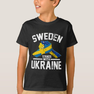 Schweden steht hinter der Ukraine Ukrainische Schw T-Shirt