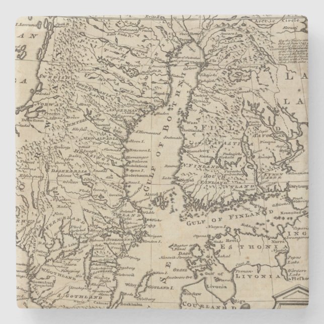 Schweden Steinuntersetzer (Vorderseite)