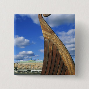 Schweden, Stockholm, Hafen, Gamla Stan, Button