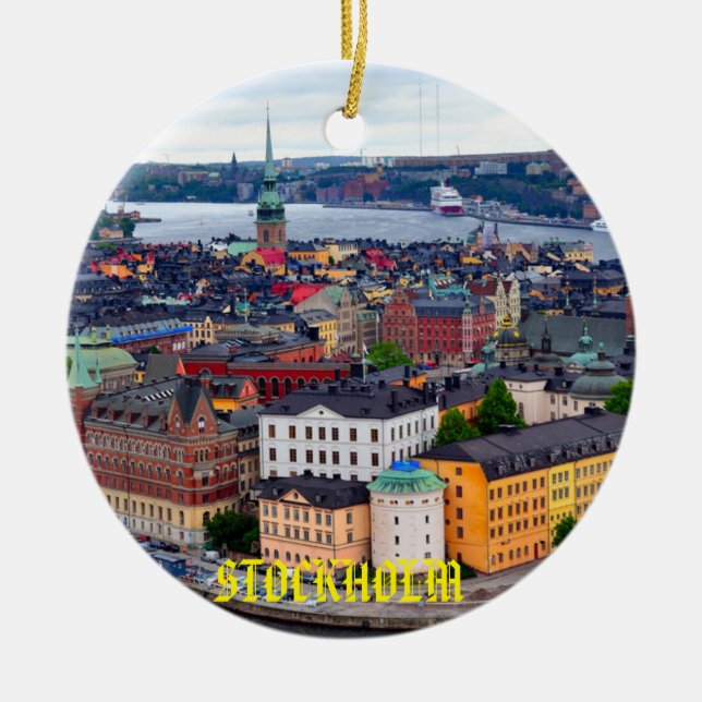 Schweden - Stockholm Schöne Weihnachtsschmuck (Vorne)