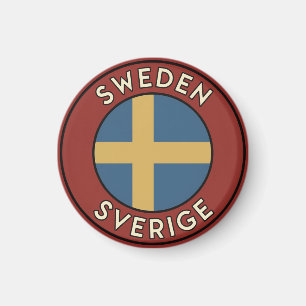 Schweden Sverige Magnet