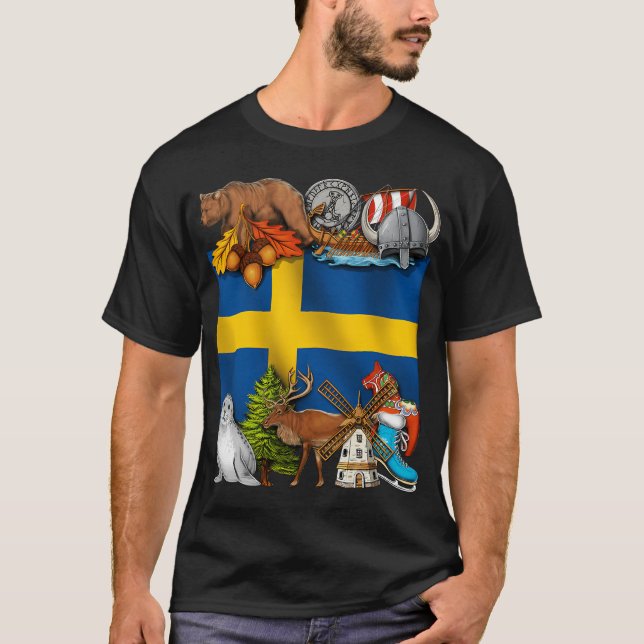 Schweden T-Shirt (Vorderseite)