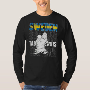 Schweden Tischtennis Unterstützen Sie Schwedisch T-Shirt
