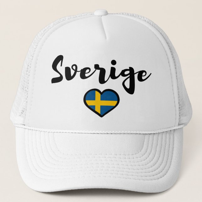 Schweden Truckerkappe (Vorderseite)