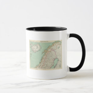 Schweden und Island Tasse