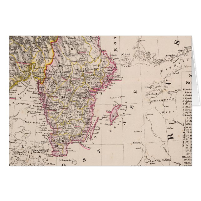 Schweden und Norwegen (Vorderseite (Horizontal))