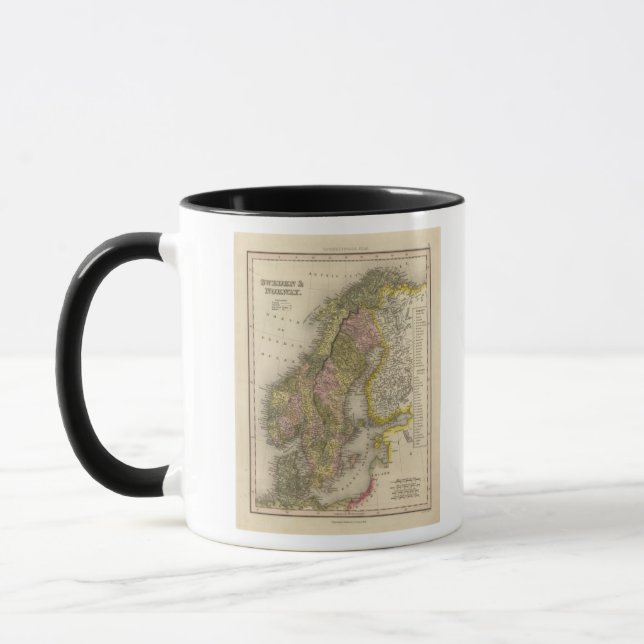 Schweden und Norwegen Tasse (Links)