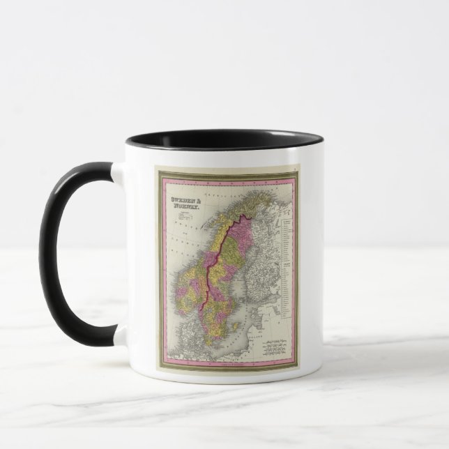 Schweden und Norwegen Tasse (Links)