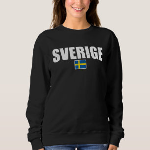 Schweden Vintage schwedische Flagge Schweden Sweatshirt
