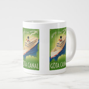 Schweden Vintage Travel Tasse
