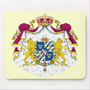 Schweden-Wappen Mousepad