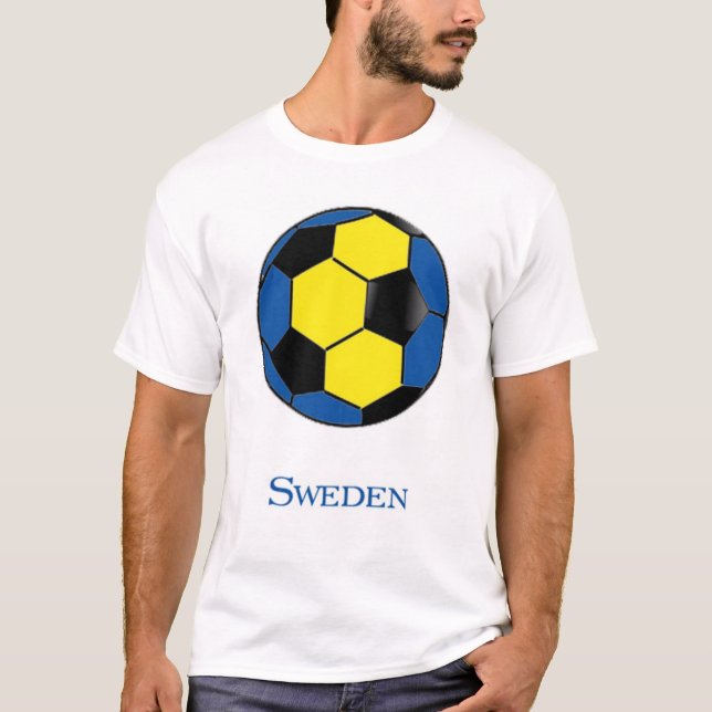 Schweden-Weltmeisterschaft-Fußball-T - Shirt (Vorderseite)