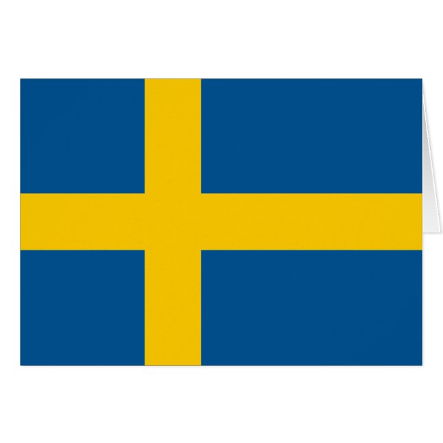 Schwedenflagge (Vorderseite (Horizontal))