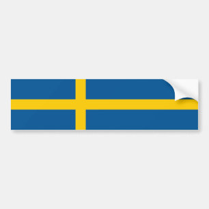 Schwedenflagge Autoaufkleber