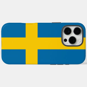 Schwedenflagge iPhone 16 Pro Max Hülle