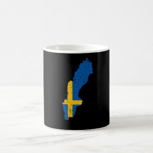 Schwedenflagge Kaffeetasse