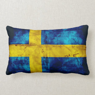 Schwedenflagge Lendenkissen