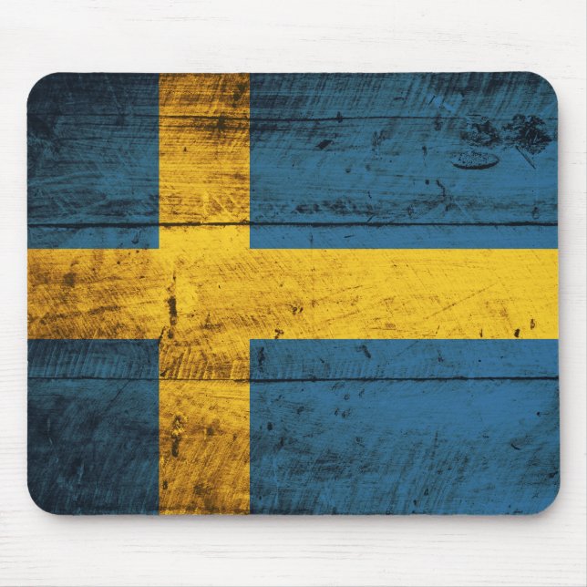 Schwedenflagge Mousepad (Vorne)