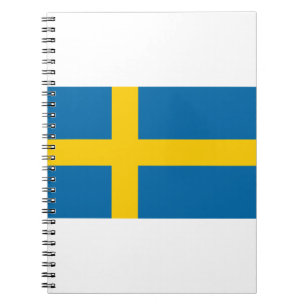 Schwedenflagge Notizblock