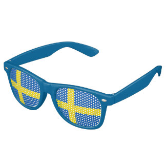 Schwedenflagge Partybrille