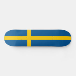 Schwedenflagge Skateboard
