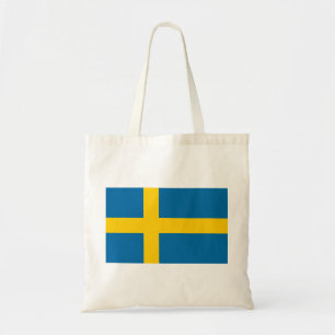 Schwedenflagge Tragetasche