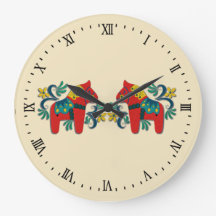 Schwedisch Dala Horse Twins Skandinavien