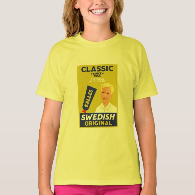 Schwedisch smörgåskaviar Fisch Kaviar T-Shirt (Vorderseite)