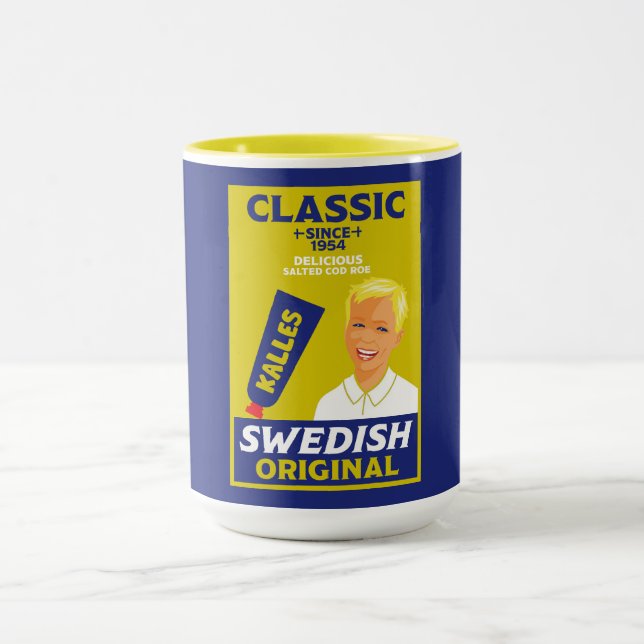 Schwedisch smörgåskaviar Fisch Kaviar Tasse (Zentrum)