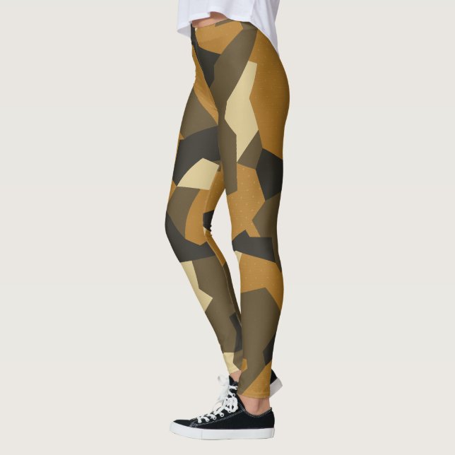 Schwedische Camouflage Advanced Brown Leggings (Links)