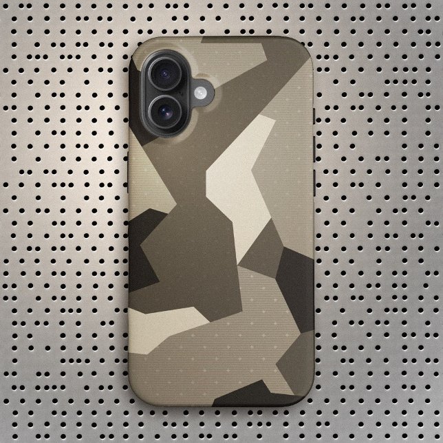 Schwedische Camouflage Advanced Gray Case-Mate iPhone Hülle (Swedish Camo Advanced Gray)