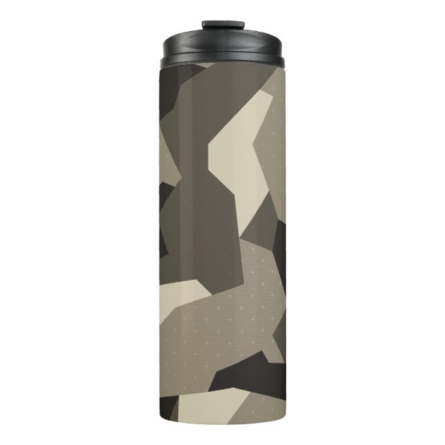 Schwedische Camouflage Advanced Gray Thermosbecher (Vorderseite)